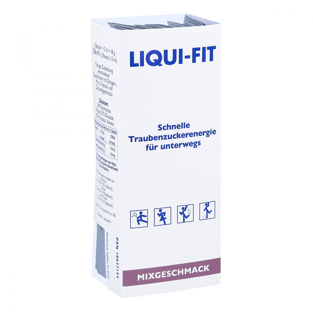 Liqui-Fit Mix - flüssige Traubenzuckerenergie / 12 Beutel