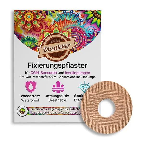 Diasticker FreeStyle Libre 3 Fixierpflaster - Beige / 10 Stück Diasticker FreeStyle Libre 3 Fixierpflaster - Beige / 10 Stück