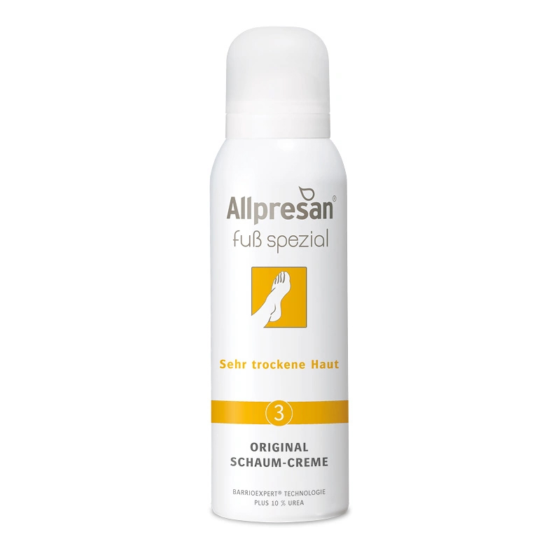 Allpresan Fuß Spezial Nr. 3 - bei sehr trockener Haut - Schaum-Creme / 125 ml