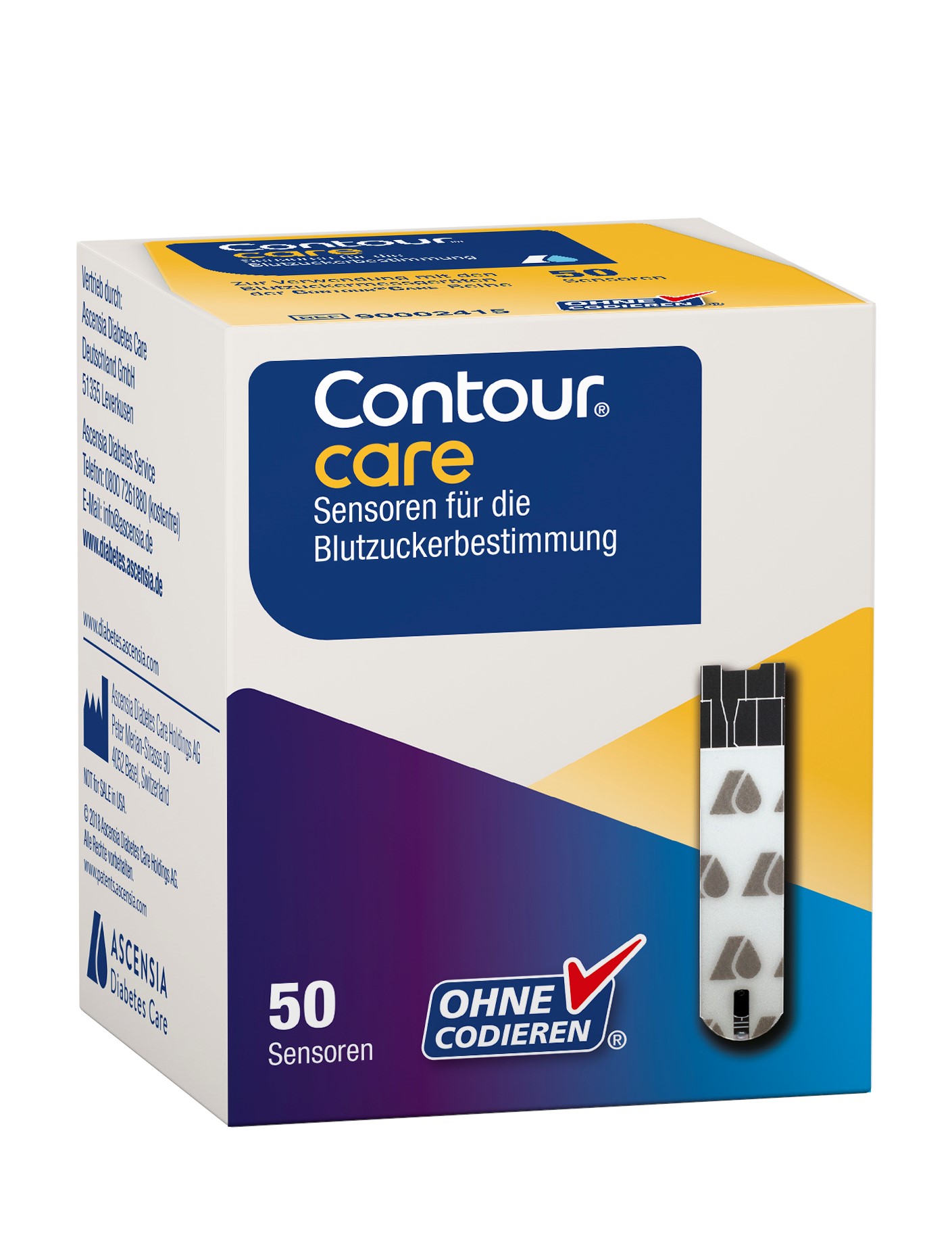 Contour Care Teststreifen