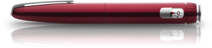 Huma Pen Savvio Insulinpen, rot