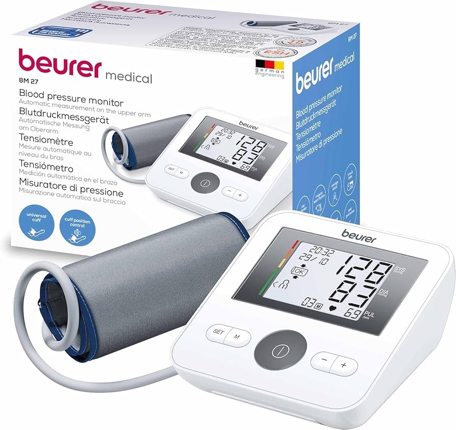 Beurer BM27 + Oberarm-Blutdruckmessgerät Beurer BM27 + Oberarm-Blutdruckmessgerät