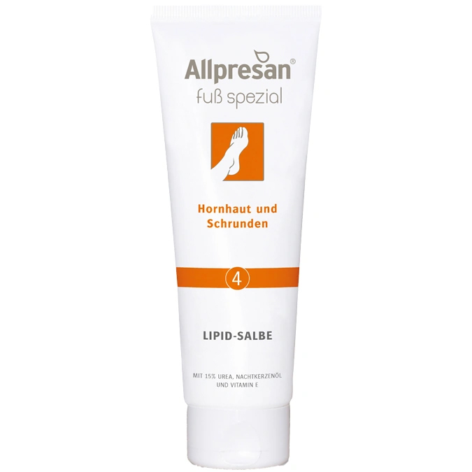 Allpresan Fuß Spezial Nr. 4 - bei Hornhaut & Schrunden - Lipid-Salbe / 125 ml