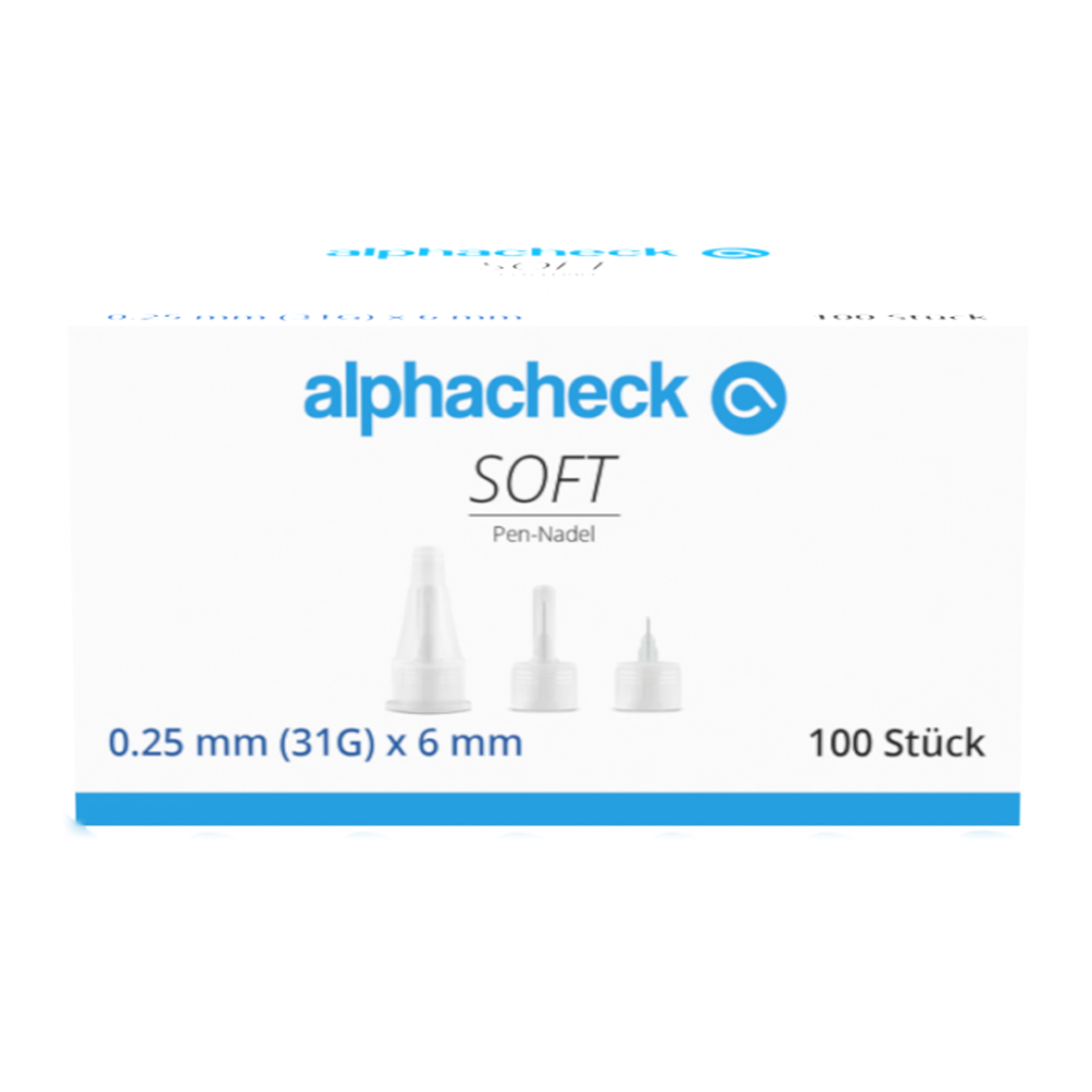 alphacheck SOFT Pen-Nadeln 6 mm