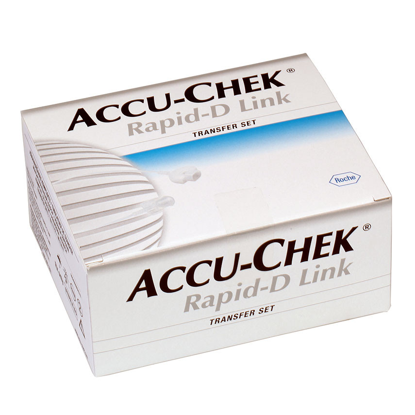 Accu-Chek Rapid-D Link 100 cm - Transfer Set / 10 Stück