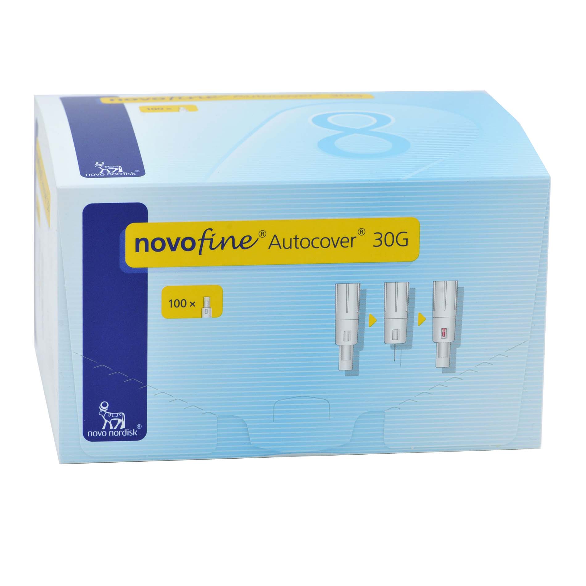 Novofine Autocover Sicherheits-Pen-Nadel 8 mm