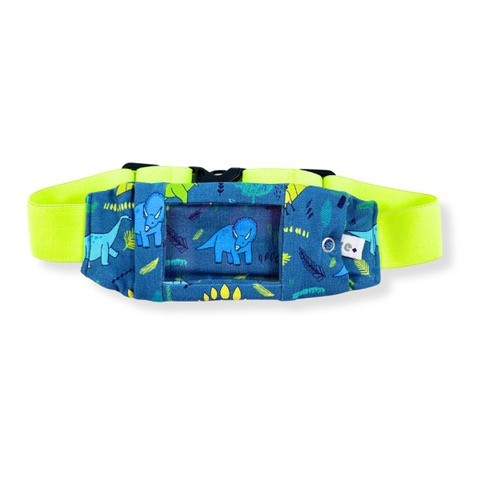 Sportband LIGHT Insulinpumpe Dino, gelb/blau