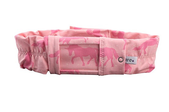 Sportband Insulinpumpe Einhorn, rosa