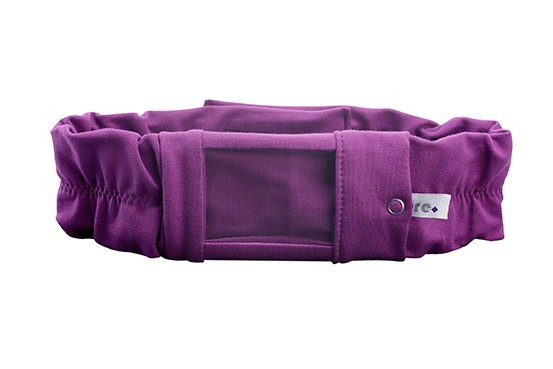 Sportband Insulinpumpe, lila
