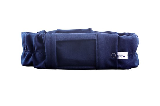 Sportband Insulinpumpe, dunkelblau