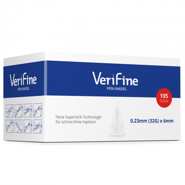 Verifine Pen-Nadel 6 mm x 32G