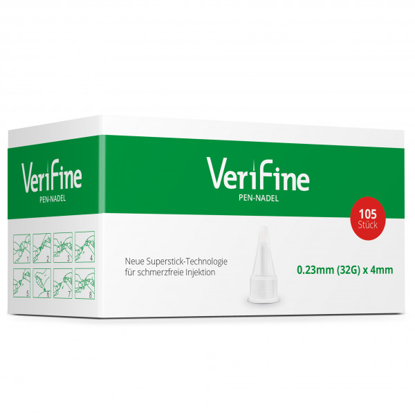 Verifine Pen-Nadel 4 mm x 32G